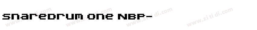 SnareDrum One NBP字体转换